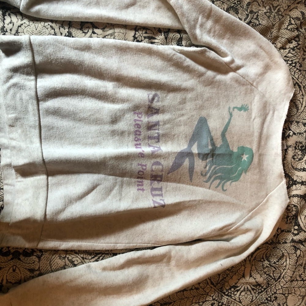 Santa cruz pleasure point mermaid sweatshirt